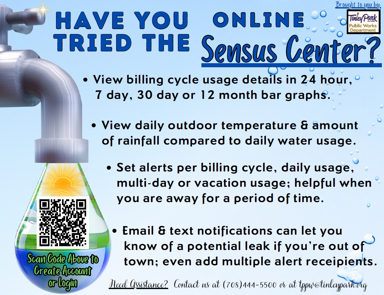Sensus Center Cheatsheet