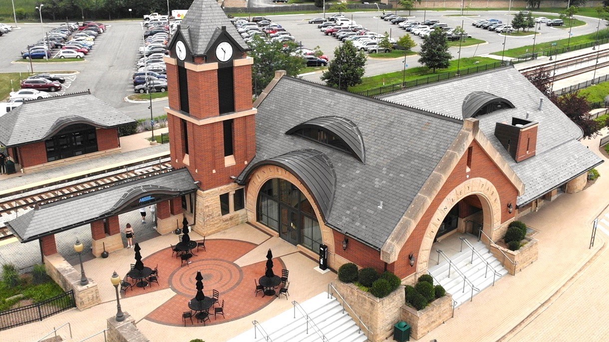 The 80th Avenue Train  Station